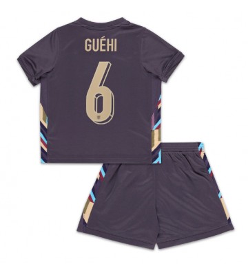 England Marc Guehi #6 Udebanesæt Børn EM 2024 Kort ærmer (+ korte bukser)